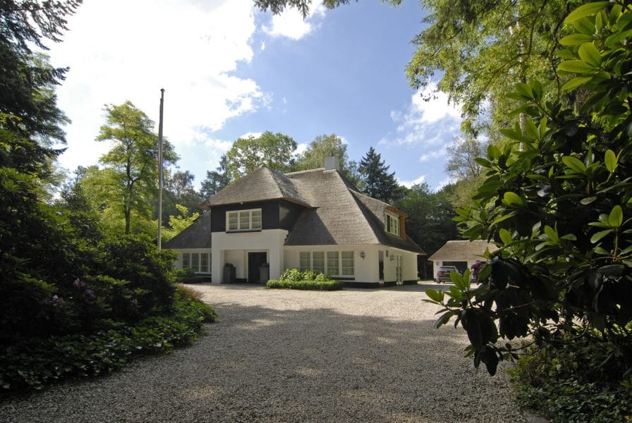 Exclusief rietgedekte modern/klassieke villa