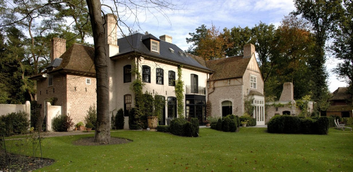 Klassiek Belgisch landhuis ontwerp