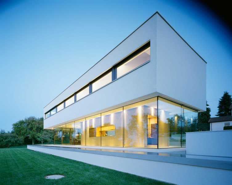 Strakke moderne woning